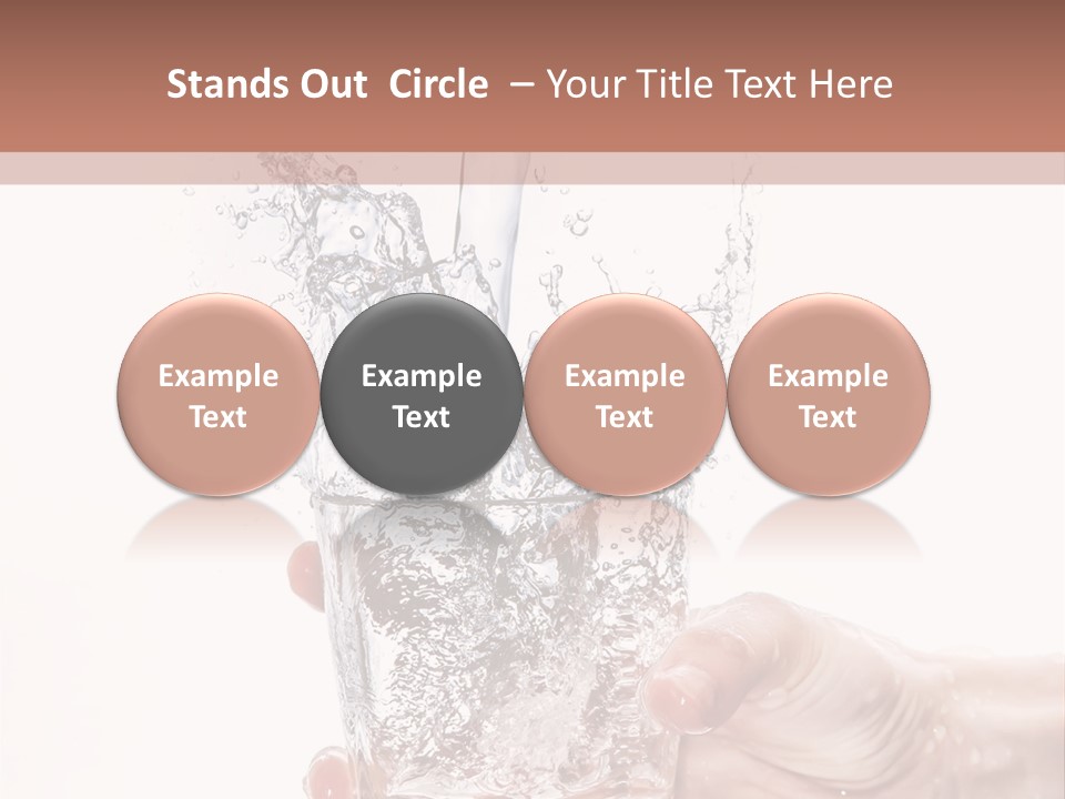 Hygiene Refreshment Splashing PowerPoint Template