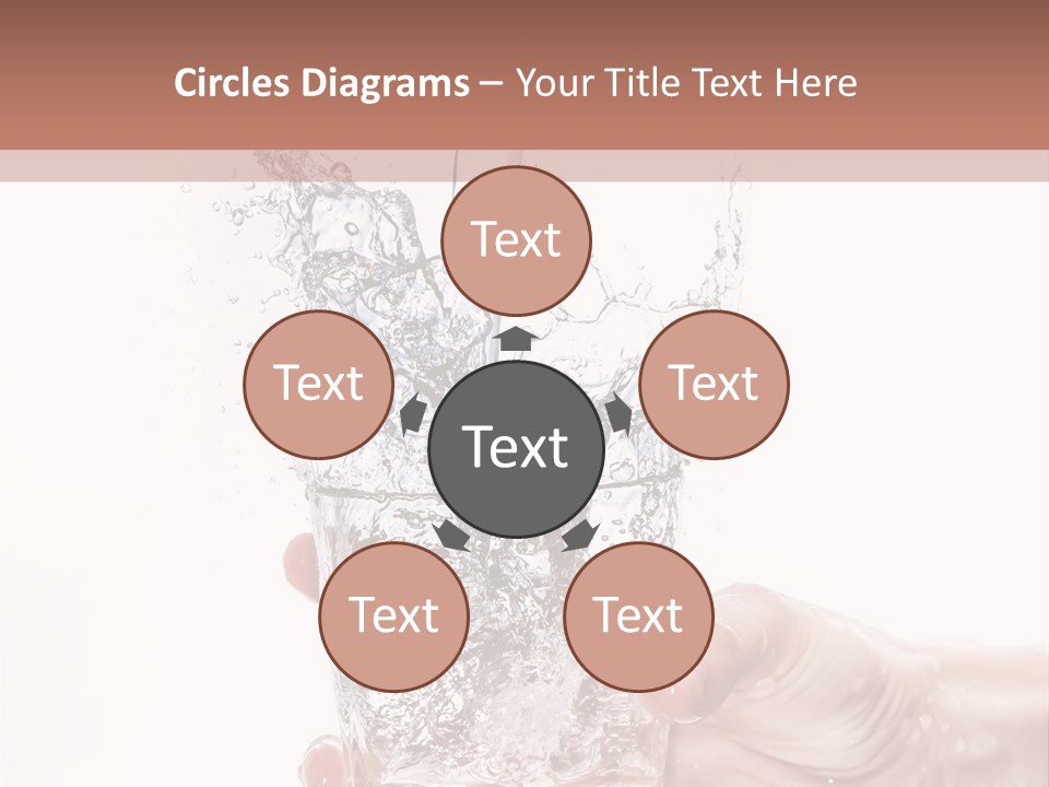 Hygiene Refreshment Splashing PowerPoint Template