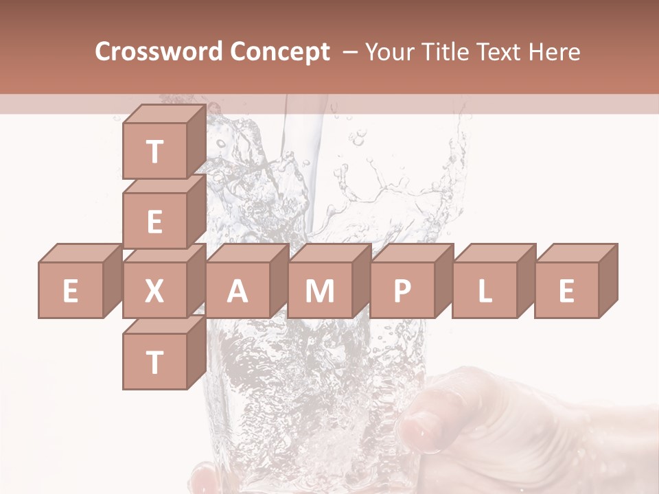 Hygiene Refreshment Splashing PowerPoint Template
