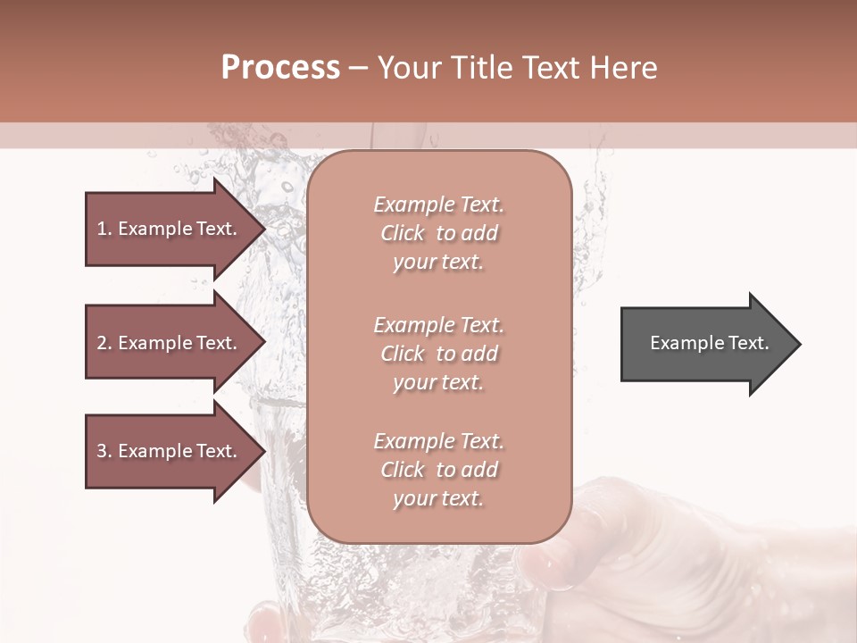 Hygiene Refreshment Splashing PowerPoint Template