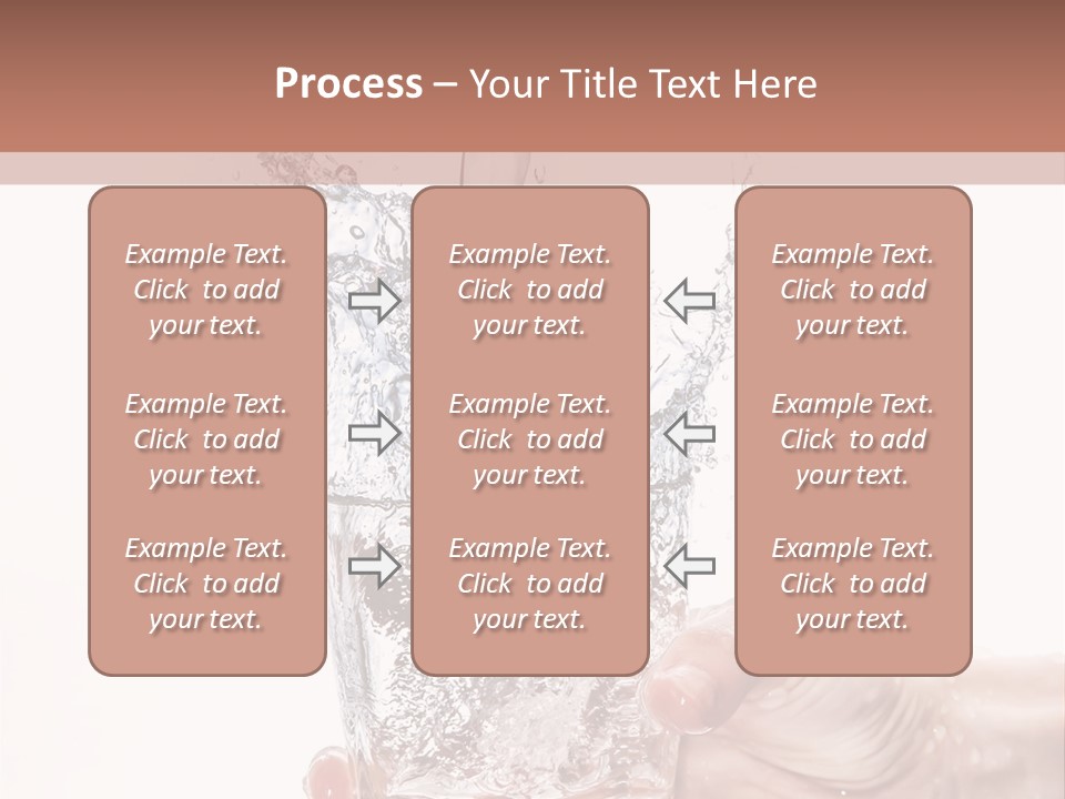 Hygiene Refreshment Splashing PowerPoint Template