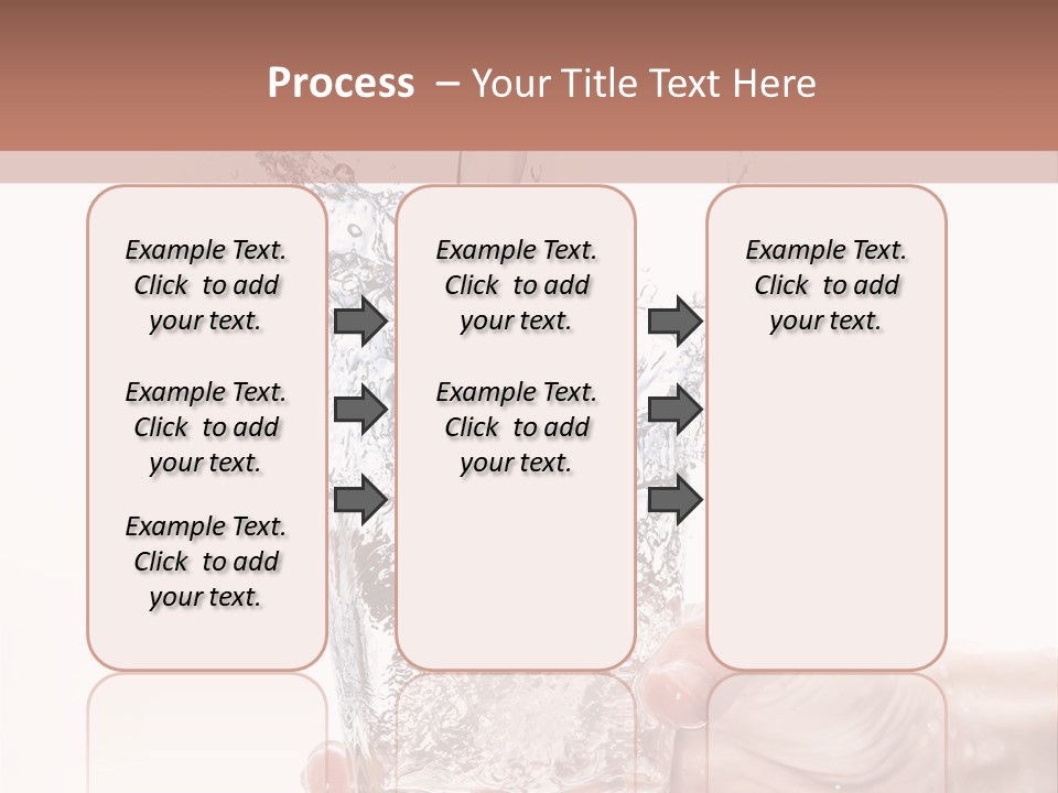 Hygiene Refreshment Splashing PowerPoint Template