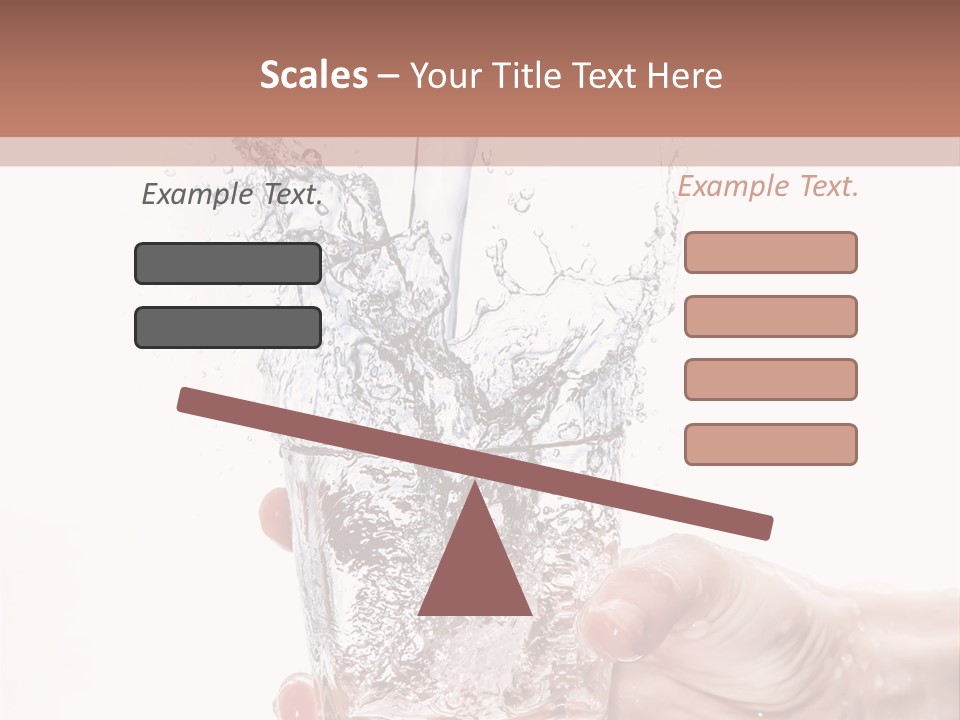 Hygiene Refreshment Splashing PowerPoint Template