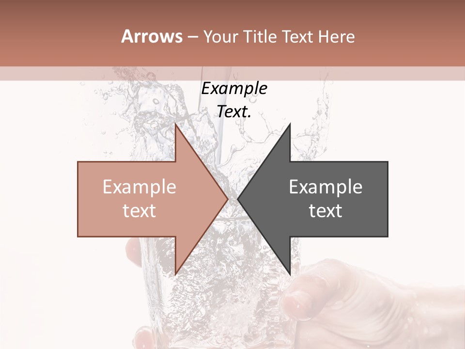 Hygiene Refreshment Splashing PowerPoint Template