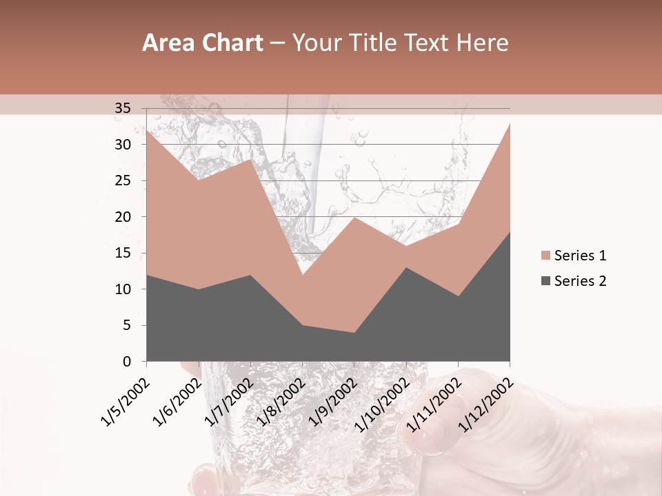 Hygiene Refreshment Splashing PowerPoint Template