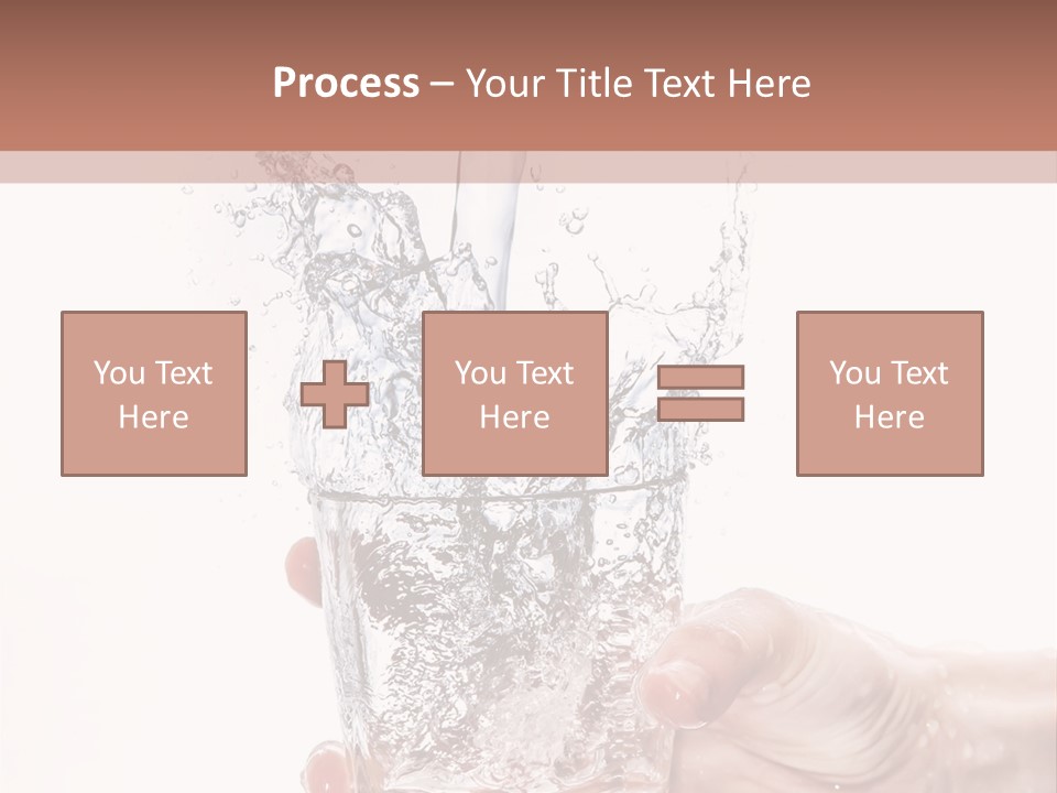 Hygiene Refreshment Splashing PowerPoint Template