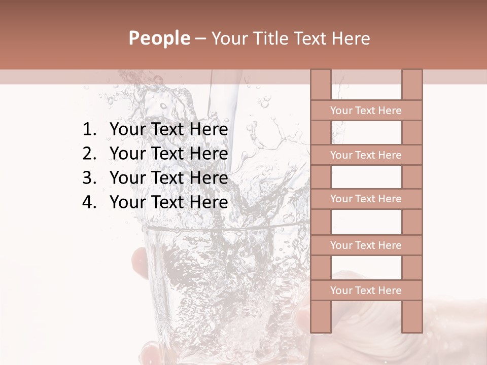 Hygiene Refreshment Splashing PowerPoint Template
