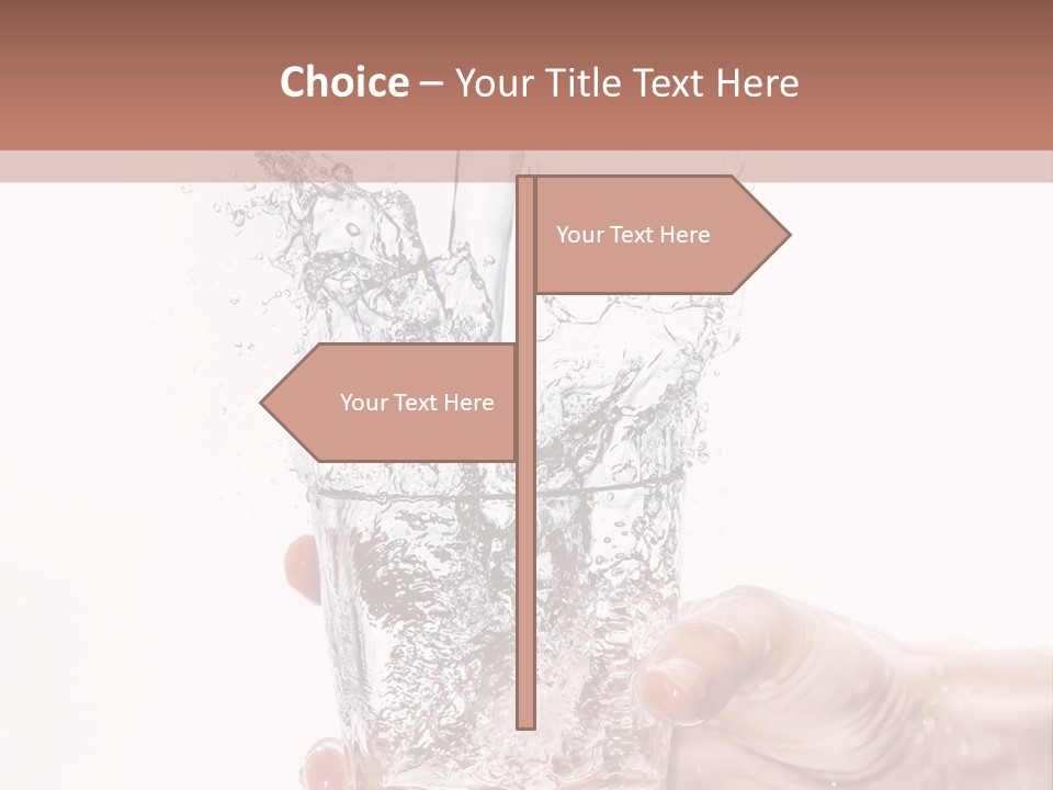 Hygiene Refreshment Splashing PowerPoint Template