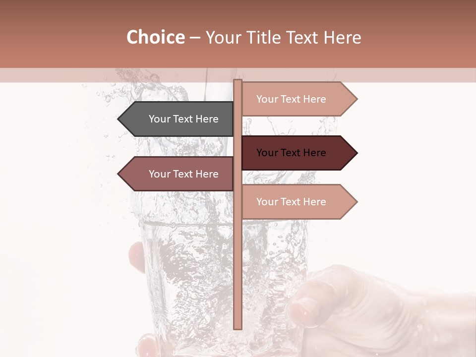 Hygiene Refreshment Splashing PowerPoint Template