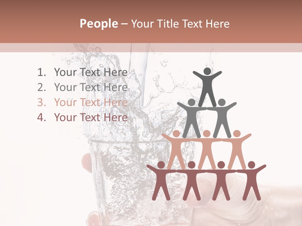 Hygiene Refreshment Splashing PowerPoint Template