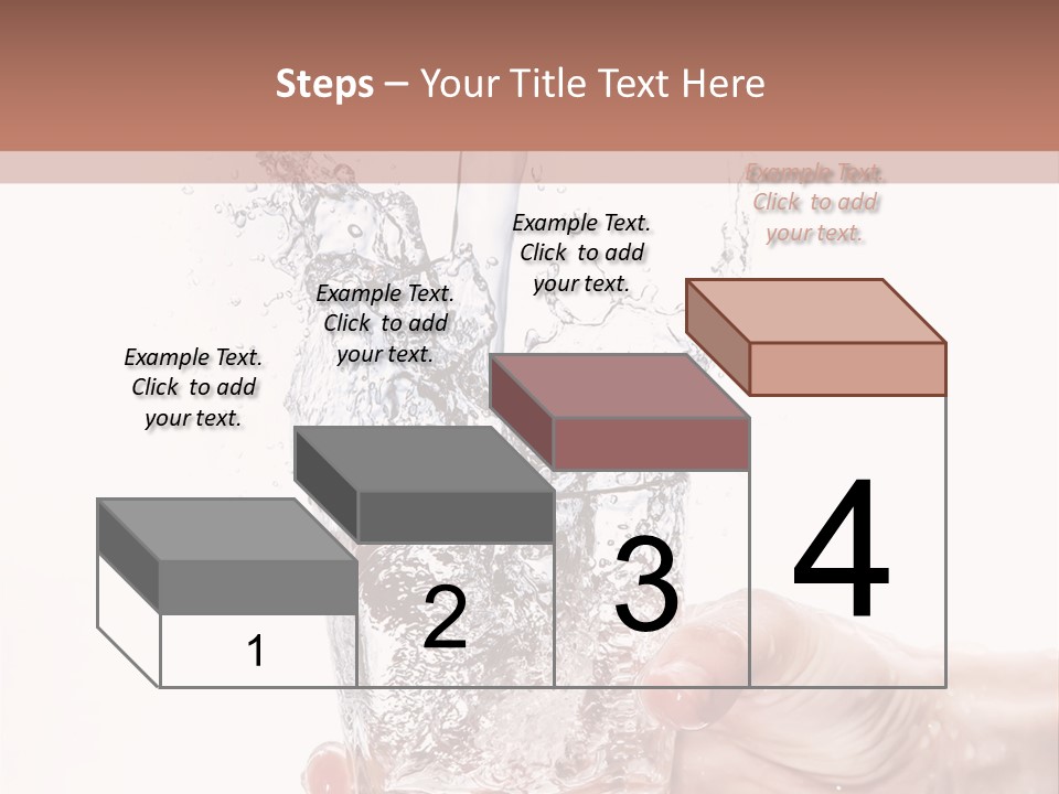 Hygiene Refreshment Splashing PowerPoint Template