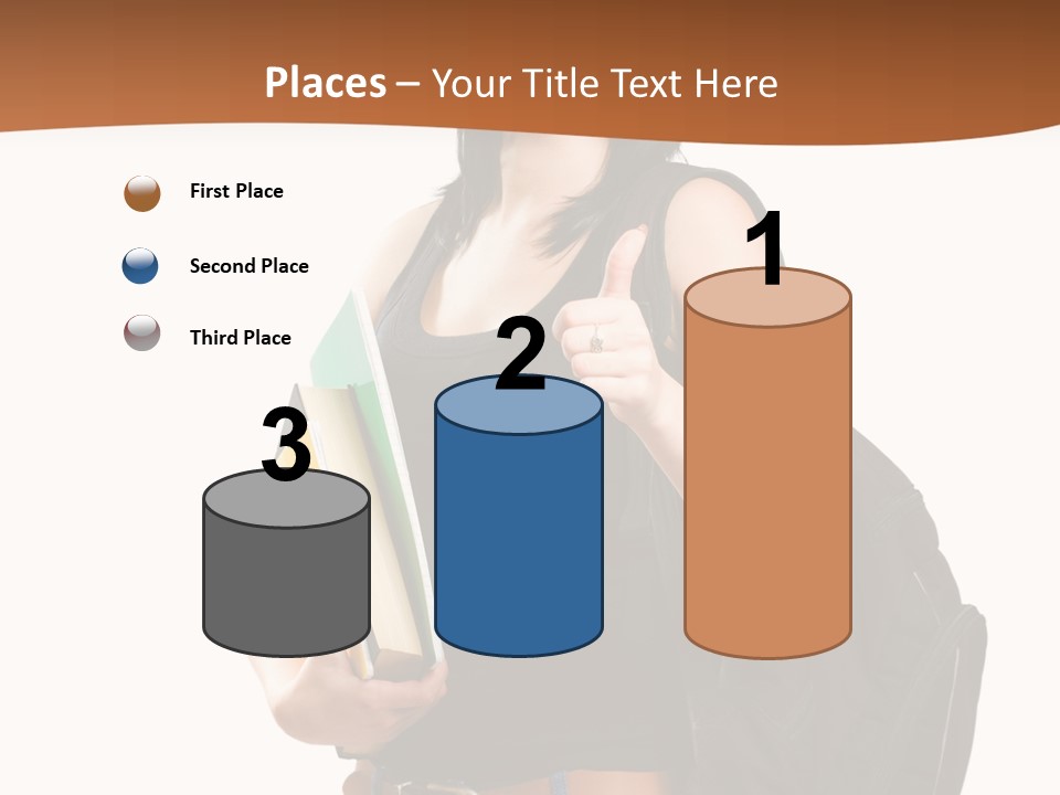 Smiling Success Study PowerPoint Template