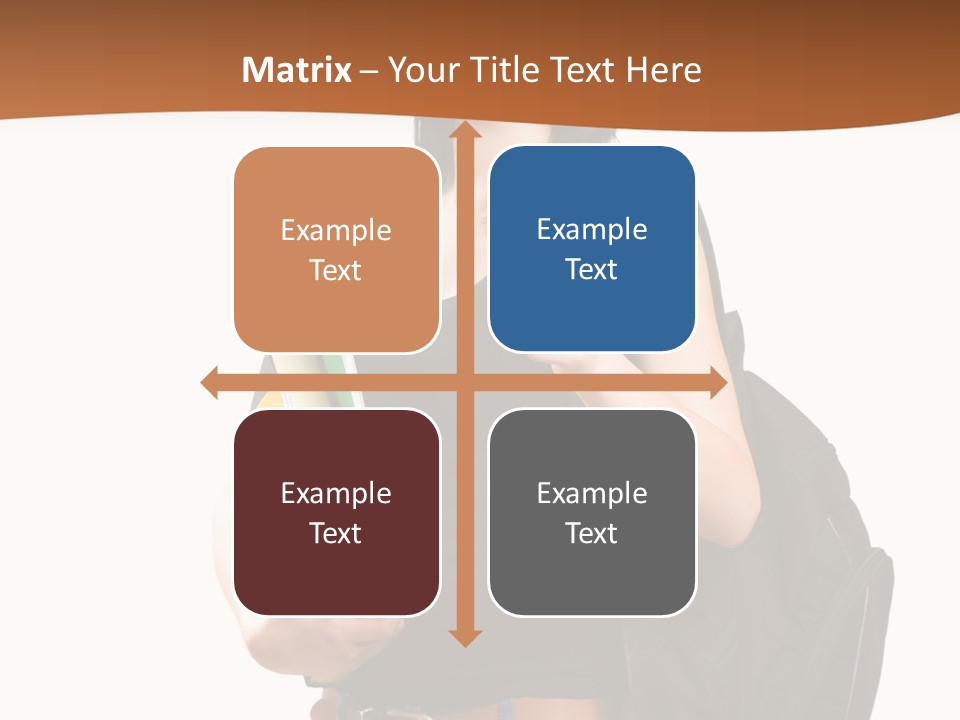 Smiling Success Study PowerPoint Template