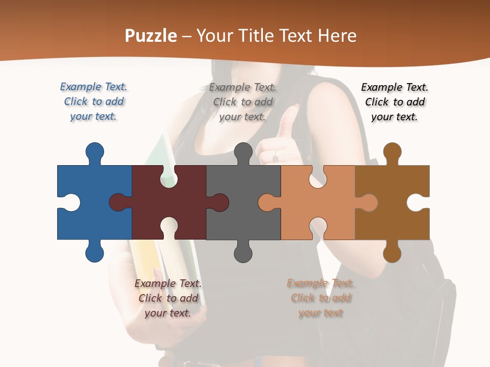 Smiling Success Study PowerPoint Template