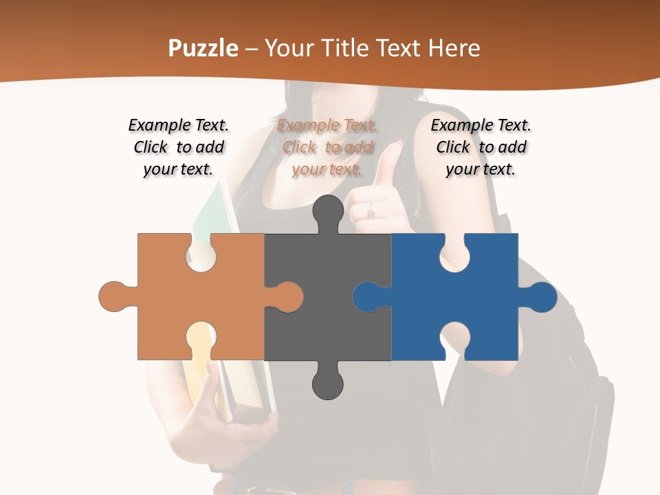 Smiling Success Study PowerPoint Template