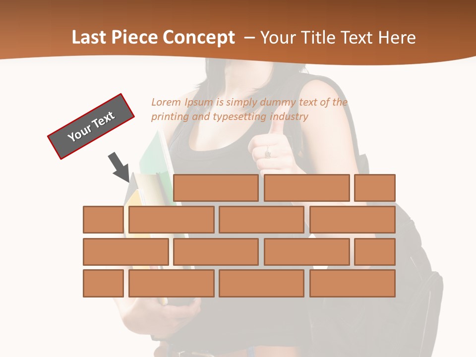 Smiling Success Study PowerPoint Template