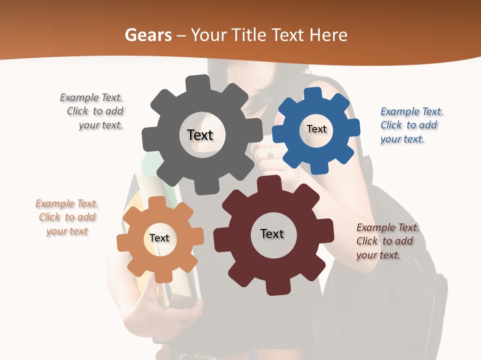 Smiling Success Study PowerPoint Template