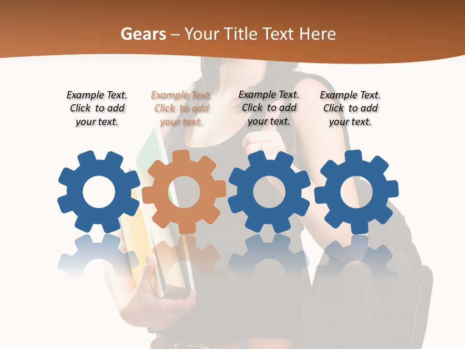 Smiling Success Study PowerPoint Template