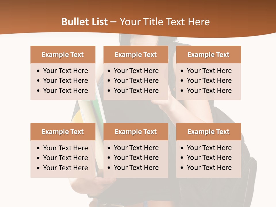 Smiling Success Study PowerPoint Template