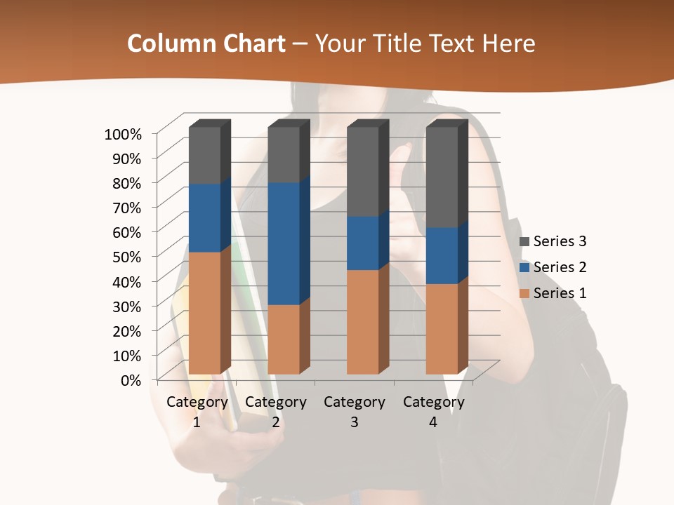 Smiling Success Study PowerPoint Template