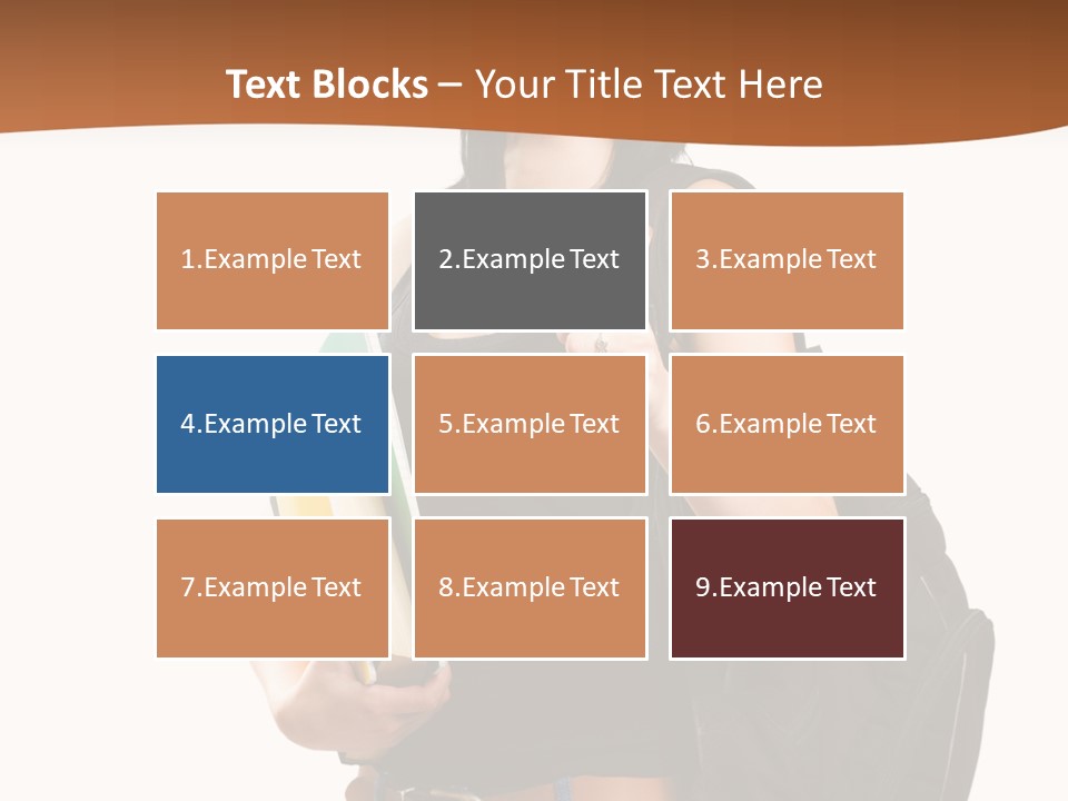 Smiling Success Study PowerPoint Template