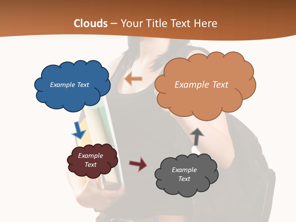 Smiling Success Study PowerPoint Template