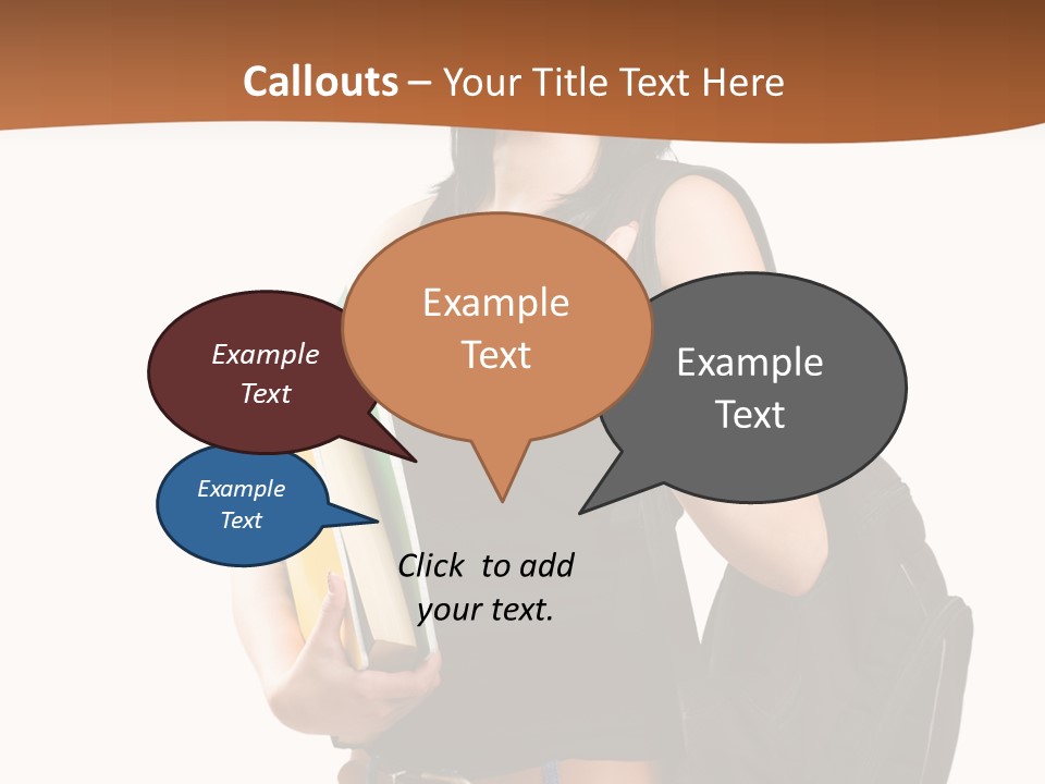 Smiling Success Study PowerPoint Template
