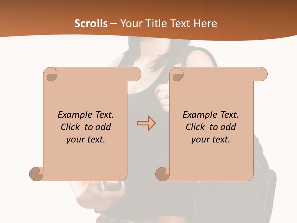 Smiling Success Study PowerPoint Template