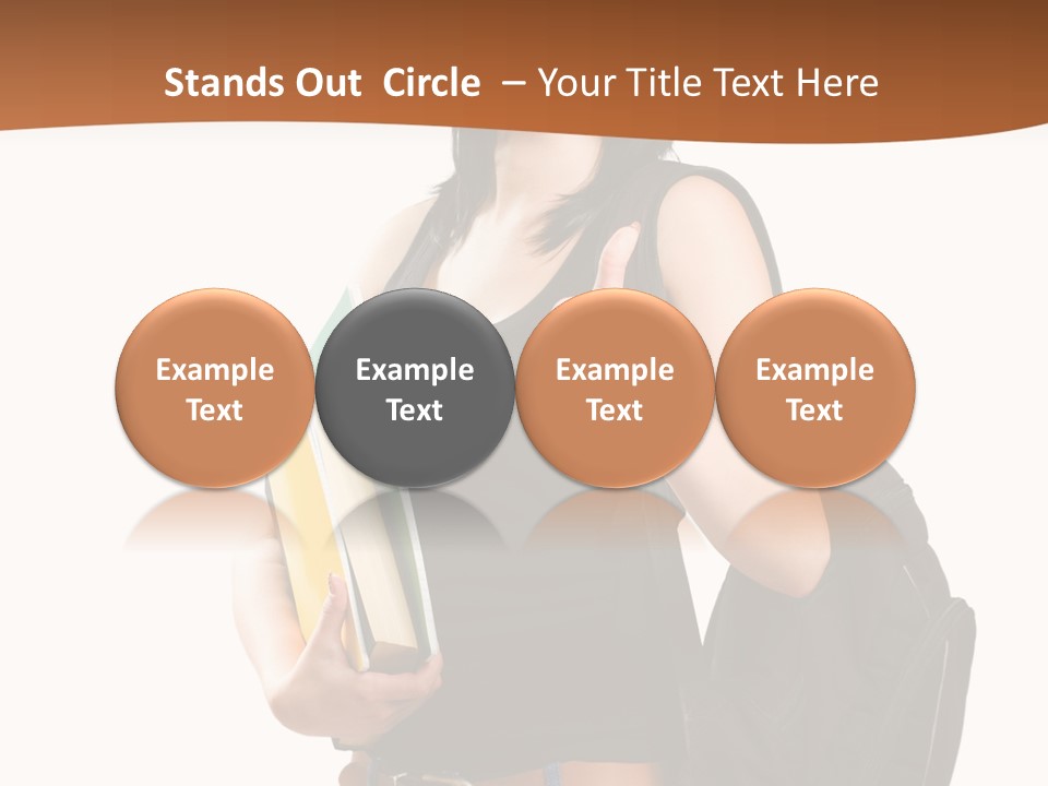 Smiling Success Study PowerPoint Template