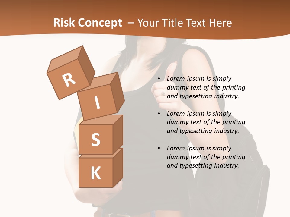 Smiling Success Study PowerPoint Template