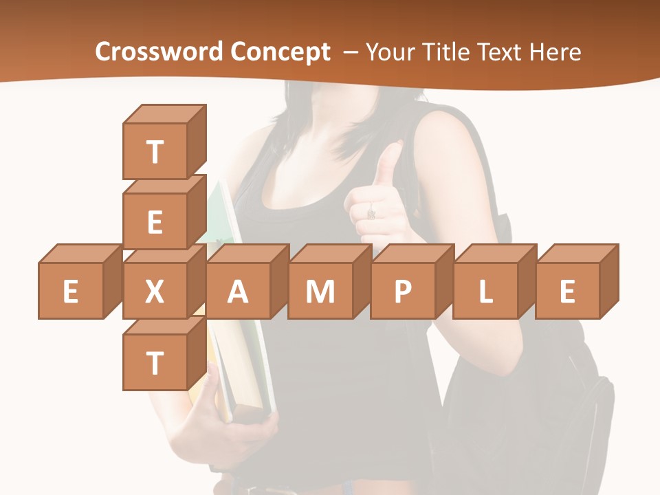 Smiling Success Study PowerPoint Template