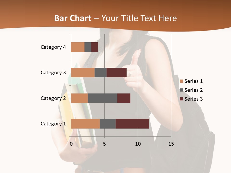 Smiling Success Study PowerPoint Template