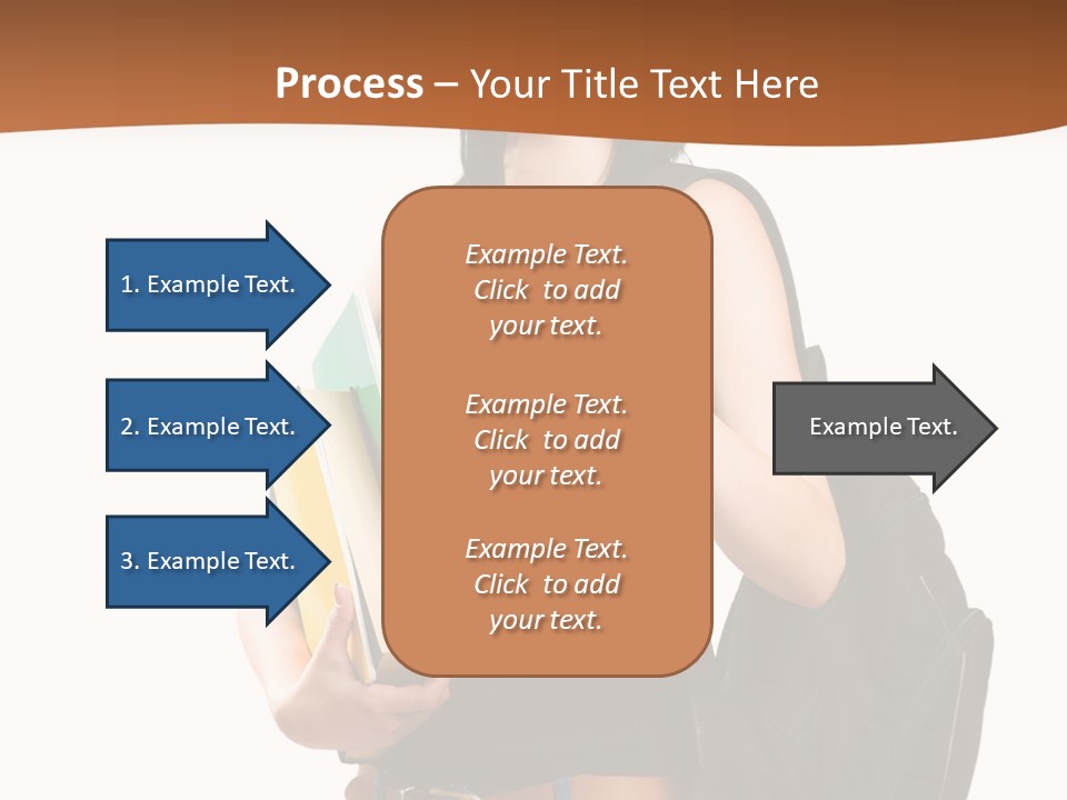 Smiling Success Study PowerPoint Template