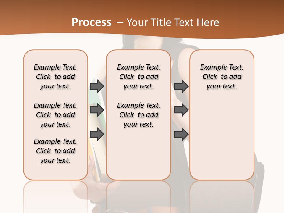 Smiling Success Study PowerPoint Template
