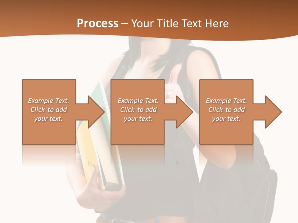 Smiling Success Study PowerPoint Template