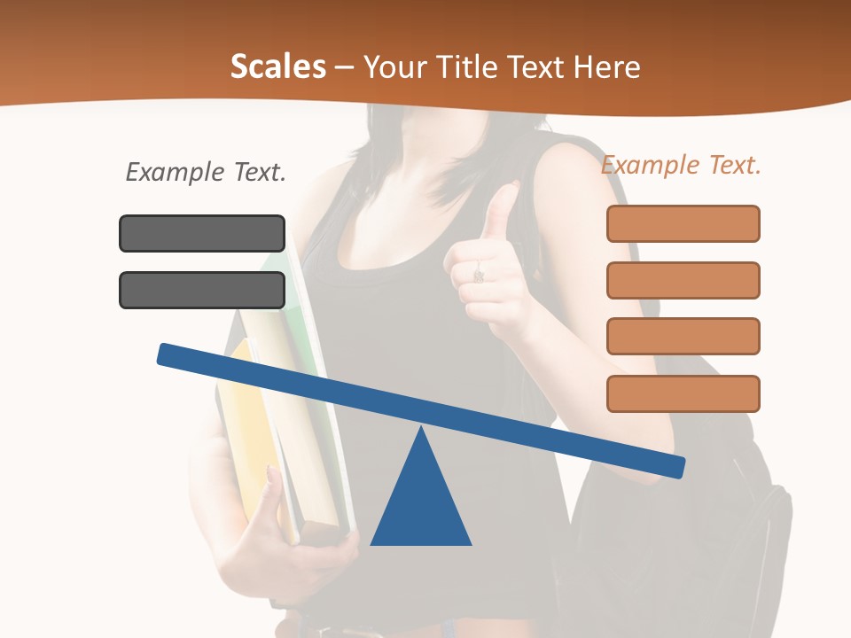 Smiling Success Study PowerPoint Template