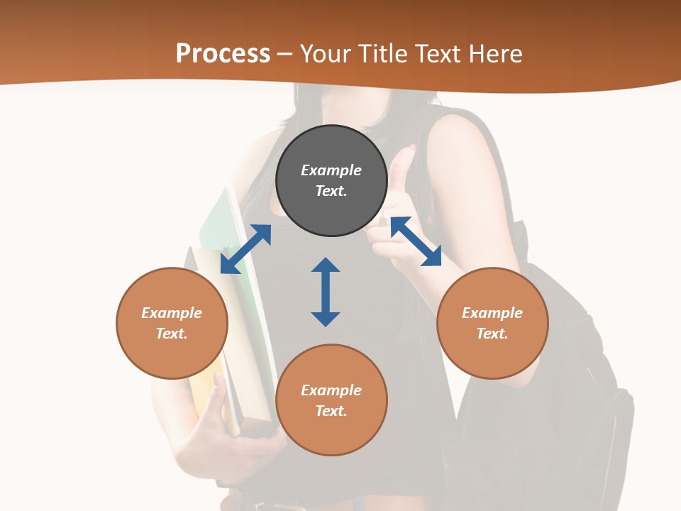 Smiling Success Study PowerPoint Template
