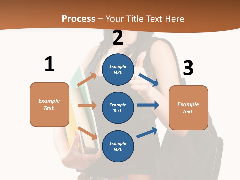 Smiling Success Study PowerPoint Template