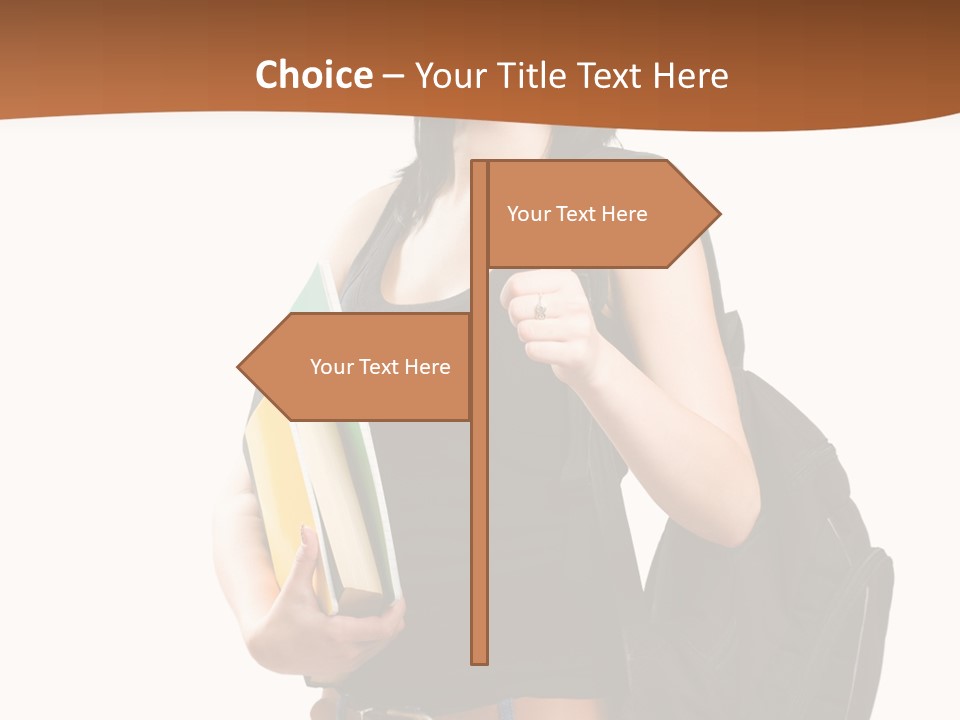 Smiling Success Study PowerPoint Template