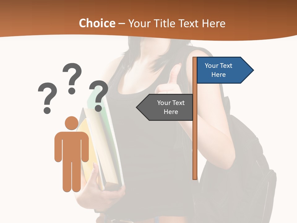 Smiling Success Study PowerPoint Template