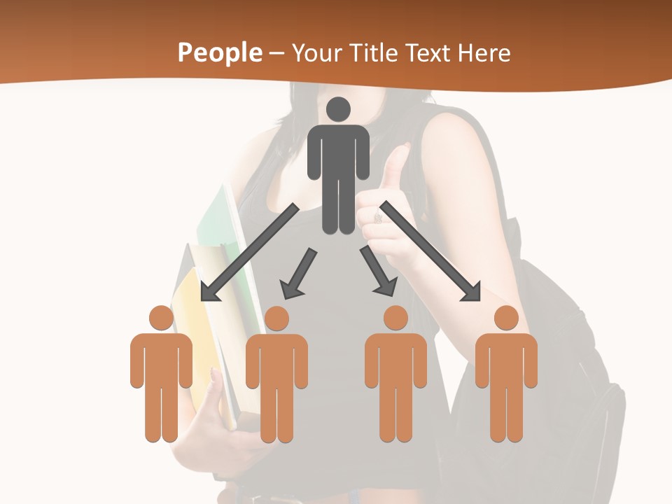 Smiling Success Study PowerPoint Template