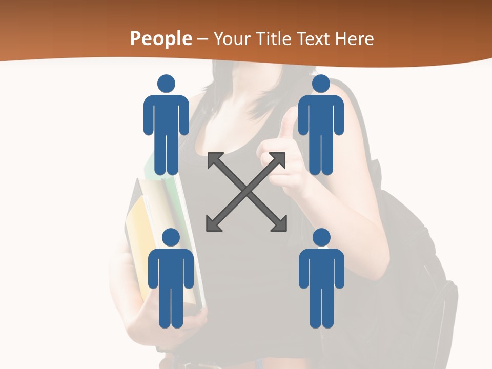 Smiling Success Study PowerPoint Template