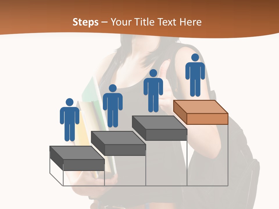 Smiling Success Study PowerPoint Template