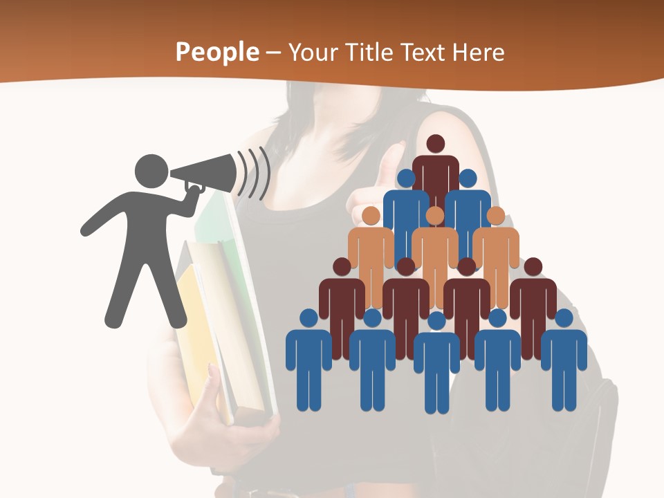 Smiling Success Study PowerPoint Template