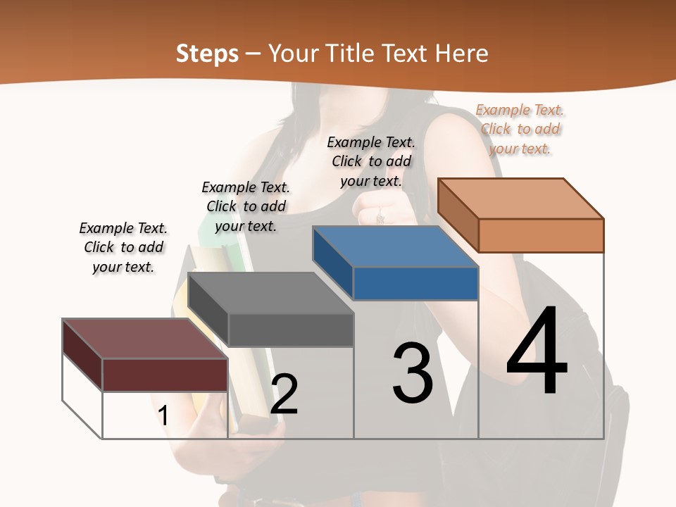 Smiling Success Study PowerPoint Template