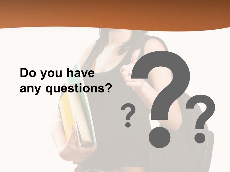 Smiling Success Study PowerPoint Template