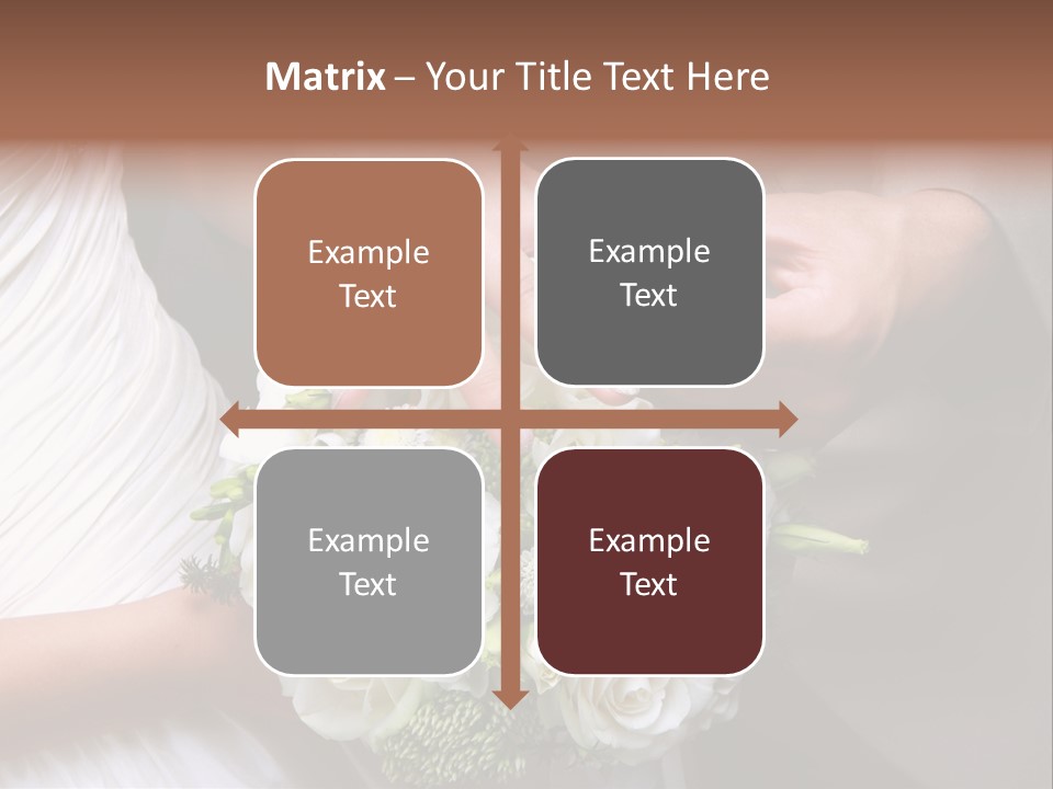 Bride Young Ceremony PowerPoint Template