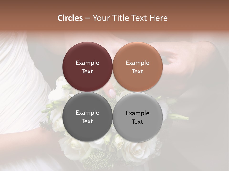 Bride Young Ceremony PowerPoint Template