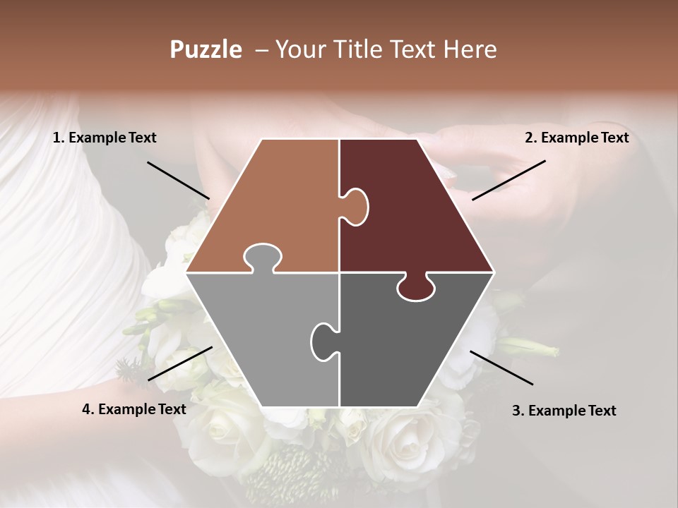 Bride Young Ceremony PowerPoint Template