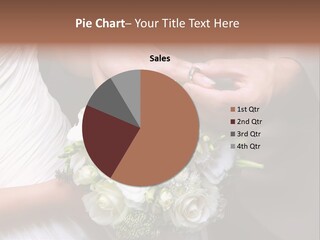 Bride Young Ceremony PowerPoint Template